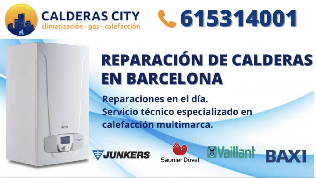 reparacion de calderas baxi barcelona